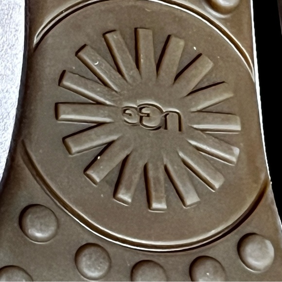 UGG Kaley Wisp Suede Shearling Flats Slippers Women’s Size 6 Pink Brand New - Picture 2 of 11